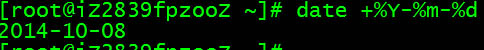 Linux基本命令之date命令的參數(shù)及獲時間戳的方法