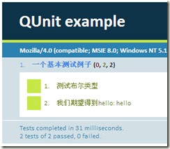 JQuery團(tuán)隊(duì)打造的javascript單元測試工具QUnit介紹