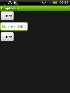 在Android開發中如何移除EditText上的輸入焦點